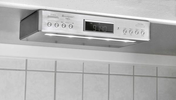 Produktbild: soundmaster UR2045SI K&uuml;chenradio DAB+, UKW Bluetooth&reg; Freisprechfunktion Silber