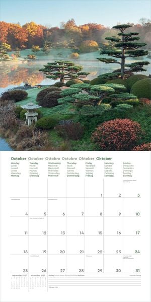 Produktbild: G&auml;rten der Welt - KUNTH Broschurkalender 2027