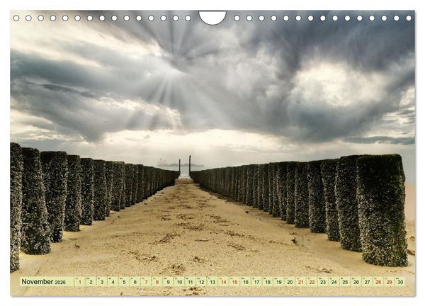 Produktbild: Zeeland - Urlaubstr&auml;ume am Strand von Breskens (Wandkalender 2026 DIN A4 quer), CALVENDO Monatskalender
