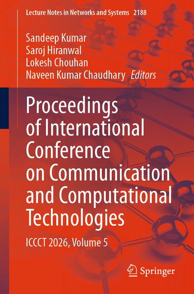 Produktbild: Proceedings of International Conference on Communication and Computational Technologies