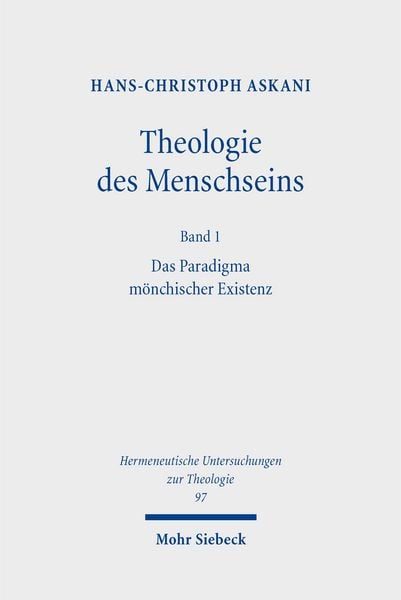 Produktbild: Theologie des Menschseins I