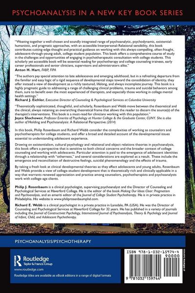 Produktbild: Psychoanalytic Psychotherapy with Adolescents