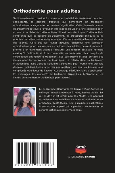Produktbild: Orthodontie pour adultes