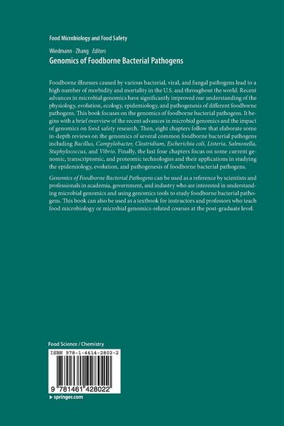 Produktbild: Genomics of Foodborne Bacterial Pathogens