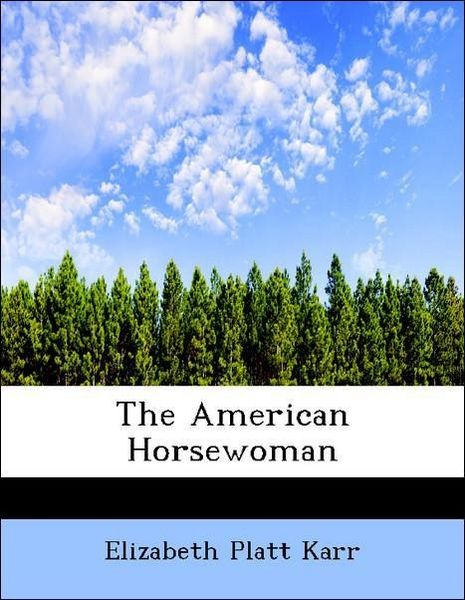 Produktbild: Karr, E: American Horsewoman