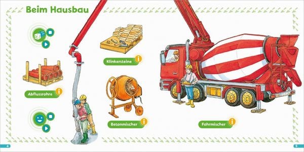 Produktbild: BOOKii&reg; H&ouml;ren und Staunen Mini Baustelle