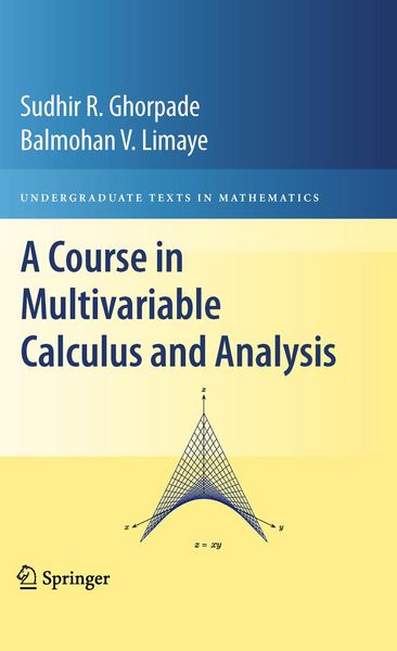 Produktbild: A Course in Multivariable Calculus and Analysis