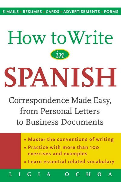Produktbild: HT WRITE IN SPANISH