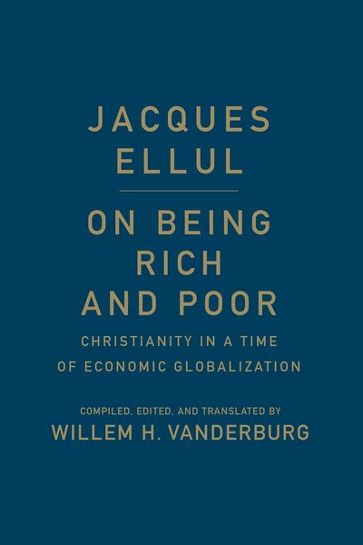 Produktbild: On Being Rich and Poor