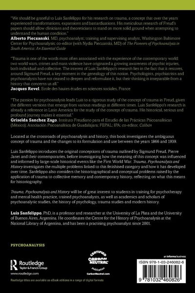Produktbild: Trauma, Psychoanalysis and History