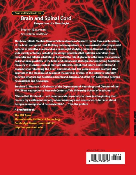 Produktbild: Form and Function in the Brain and Spinal Cord