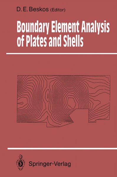 Produktbild: Boundary Element Analysis of Plates and Shells