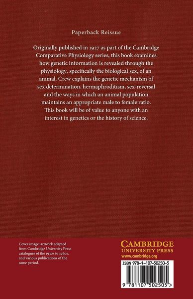 Produktbild: The Genetics of Sexuality in Animals