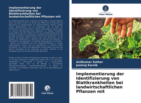 Produktbild: Implementierung der Identifizierung von Blattkrankheiten bei landwirtschaftlichen Pflanzen mit