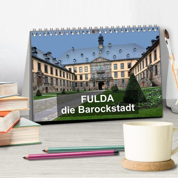 Produktbild: Fulda - die Barockstadt (Tischkalender 2026 DIN A5 quer), CALVENDO Monatskalender