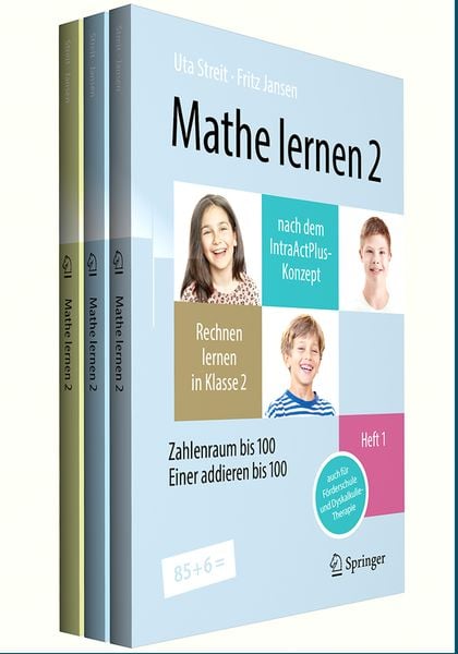 Produktbild: Mathe lernen 2 nach dem IntraActPlus-Konzept (Set: Hefte 1&ndash;3)