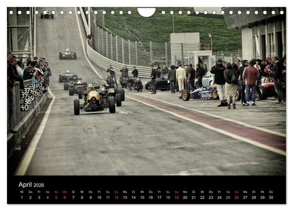 Produktbild: Raceday (Wandkalender 2026 DIN A4 quer), CALVENDO Monatskalender