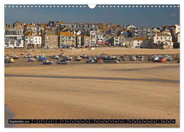 Produktbild: Cornwall - Devon Somerset Dorset (Wandkalender 2026 DIN A3 quer), CALVENDO Monatskalender