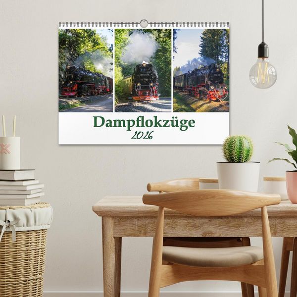 Produktbild: Schmalspurbahnen im Harz (Wandkalender 2026 DIN A3 quer), CALVENDO Monatskalender