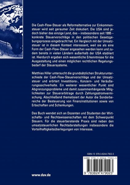 Produktbild: Cash-Flow-Steuer und Umsatzsteuer
