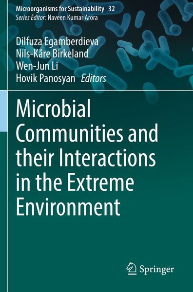 Produktbild: Microbial Communities and their Interactions in the Extreme Environment