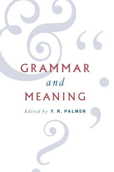 Produktbild: Grammar and Meaning