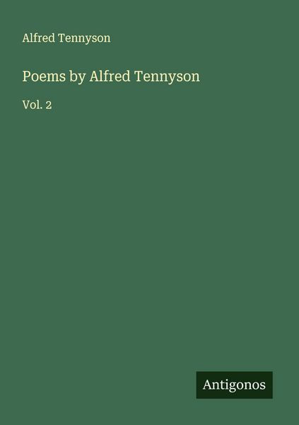 Produktbild: Poems by Alfred Tennyson