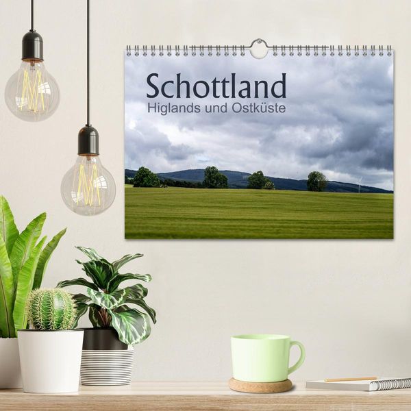 Produktbild: Schottland Highlands und Ostk&uuml;ste (Wandkalender 2026 DIN A4 quer), CALVENDO Monatskalender