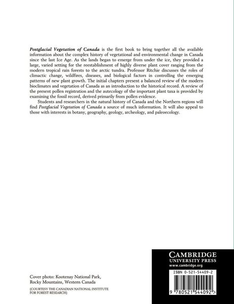 Produktbild: Post-Glacial Vegetation of Canada