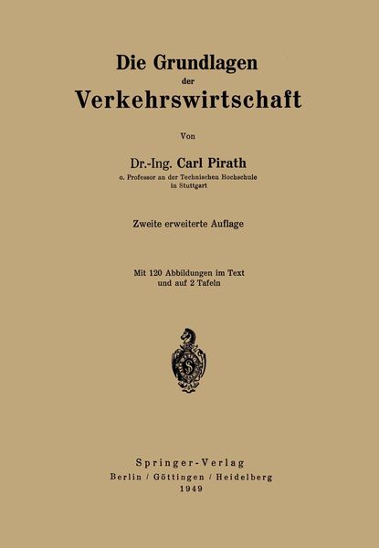 Produktbild: Die Grundlagen der Verkehrswirtschaft