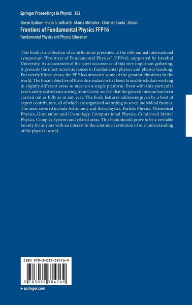 Produktbild: Frontiers of Fundamental Physics FFP16