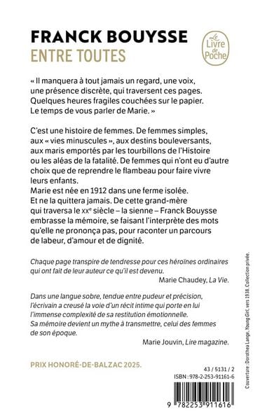 Produktbild: Entre toutes