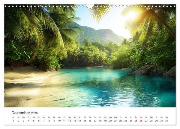 Produktbild: Die Seele des Dschungels - Eine Reise in tropische Wildnis (Wandkalender 2026 DIN A3 quer), CALVENDO Monatskalender