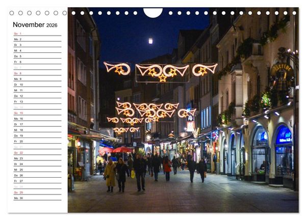 Produktbild: D&uuml;sseldorf - Impressionen (Wandkalender 2026 DIN A4 quer), CALVENDO Monatskalender