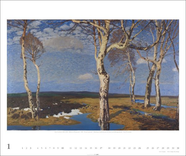 Produktbild: Worpsweder Landschaften Kalender 2027