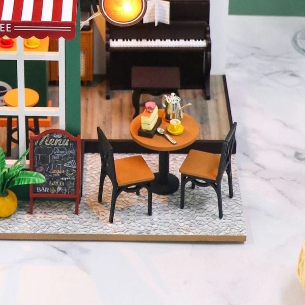 Produktbild: Book Nook DIY B&uuml;cherecke Nachmittagskaffee Caf&eacute;