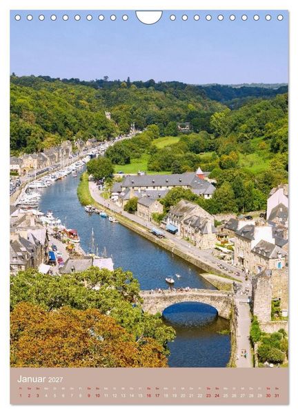 Produktbild: Facetten der Bretagne. Granit, Meer und Geschichte (Wandkalender 2027 DIN A4 hoch), CALVENDO Monatskalender