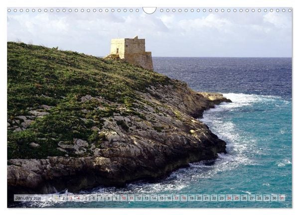 Produktbild: Gozo - Malta's little sister island (Wall Calendar 2026 DIN A3 landscape), CALVENDO 12 Month Wall Calendar
