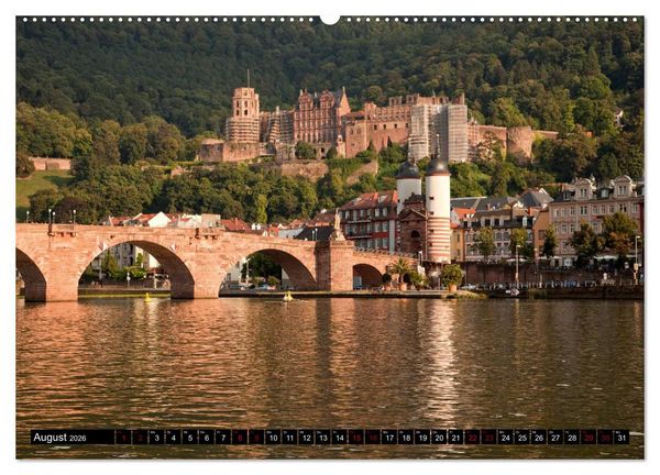 Produktbild: Deutschlands Fl&uuml;sse (Wandkalender 2026 DIN A2 quer), CALVENDO Monatskalender
