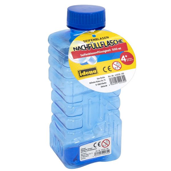 Produktbild: Idena Seifenblasen Nachf&uuml;llflasche 500ml