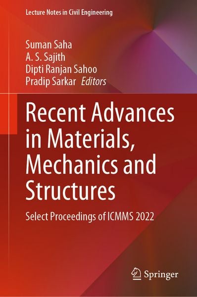 Produktbild: Recent Advances in Materials, Mechanics and Structures