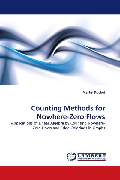 Produktbild: Counting Methods for Nowhere-Zero Flows