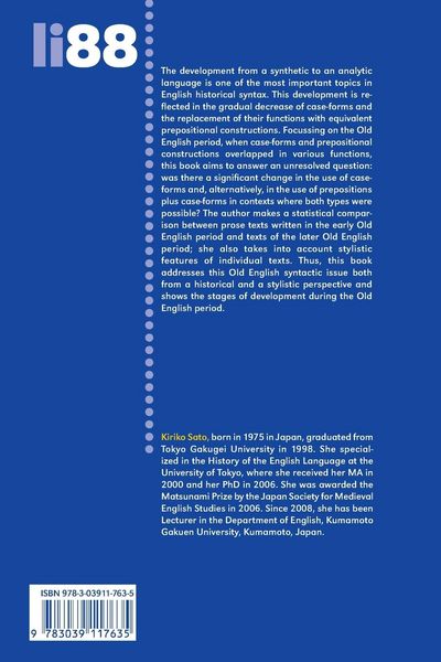 Produktbild: The Development from Case-Forms to Prepositional Constructions in Old English Prose