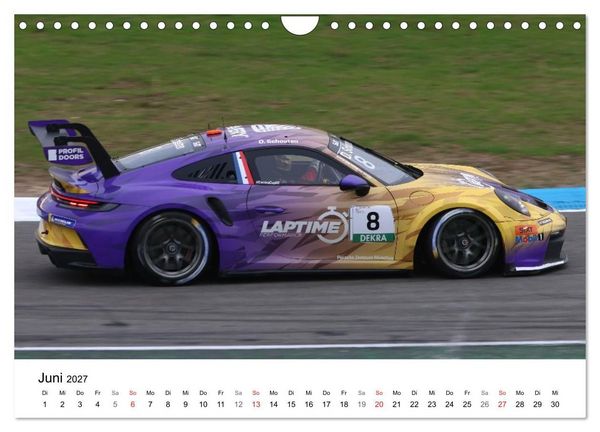 Produktbild: Motorsport aus Zuffenhausen (Wandkalender 2027 DIN A4 quer), CALVENDO Monatskalender
