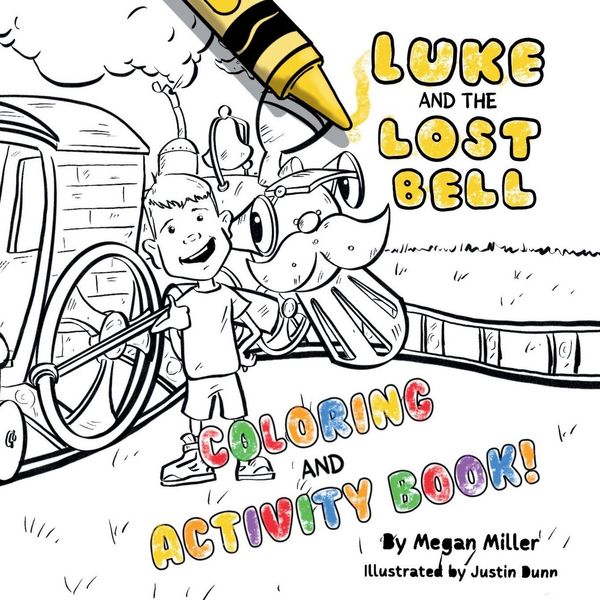 Produktbild: Luke and the Lost Bell Coloring and Activity Book