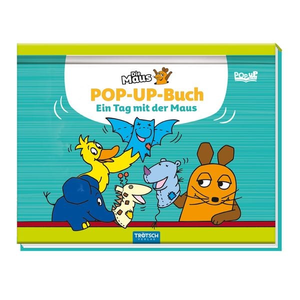 Trötsch Die Maus Pop-up-Buch, Gebundene Ausgabe von , Trötsch Verlag GmbH & Co. KG, 978-3-9880205-0-5