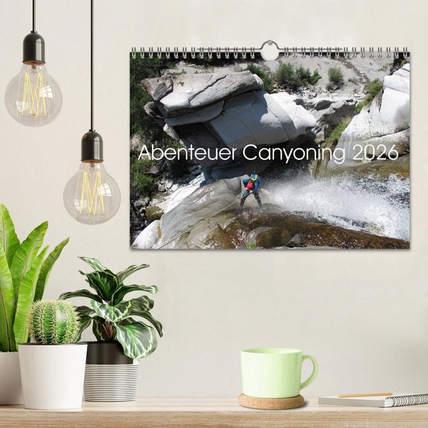 Produktbild: Abenteuer Canyoning (Wandkalender 2026 DIN A4 quer), CALVENDO Monatskalender