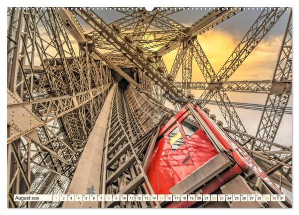 Produktbild: Eiffelturm - Ikone der Architektur (Wandkalender 2026 DIN A2 quer), CALVENDO Monatskalender