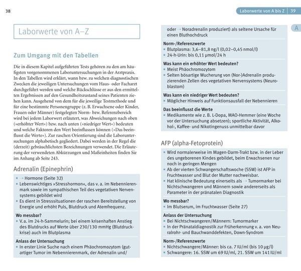 Produktbild: Laborwerte