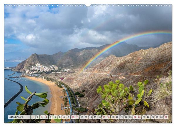 Produktbild: Die stille Magie der Insel Teneriffa (Wandkalender 2026 DIN A2 quer), CALVENDO Monatskalender